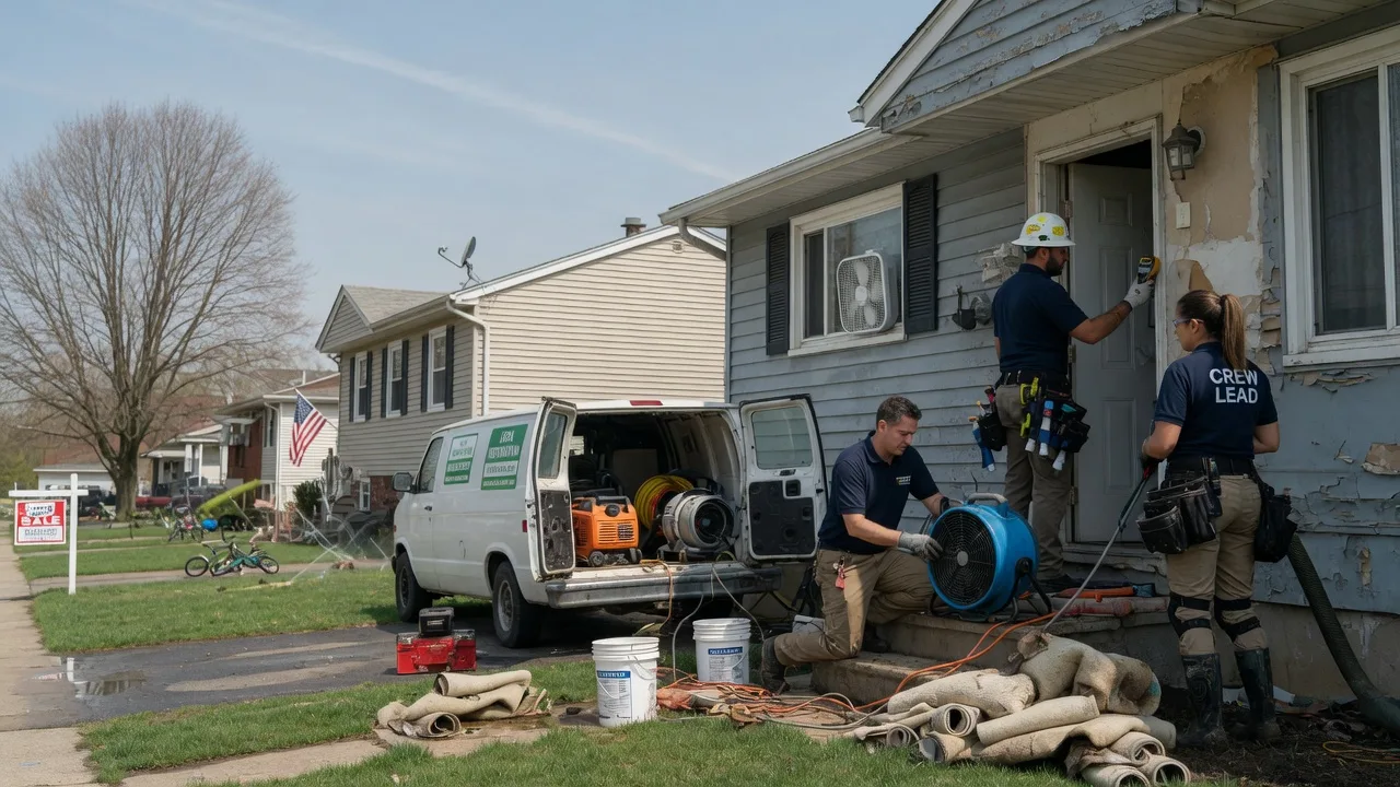 Flood Cleanup in Springboro, OH near me